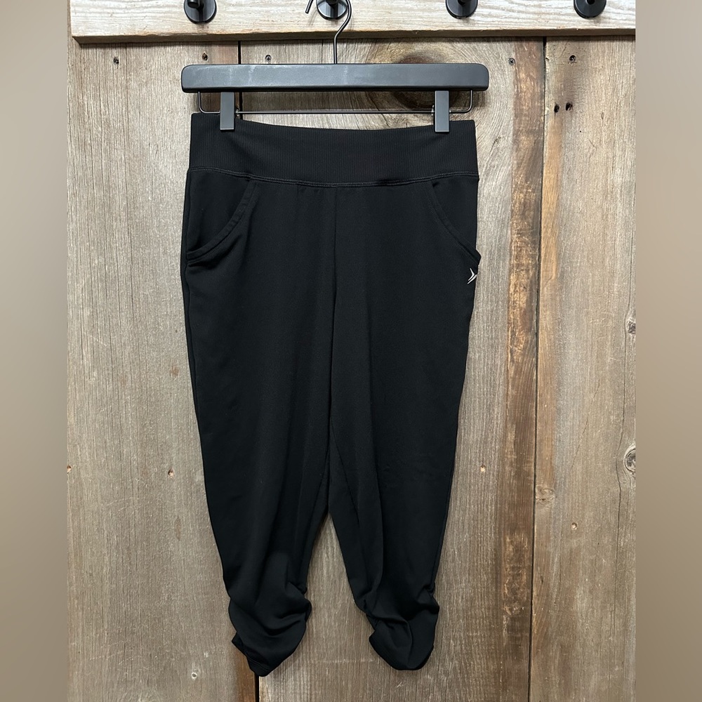 Old Navy Active Knit Slouchy Joggers in Black Size Large 10-12 Girls